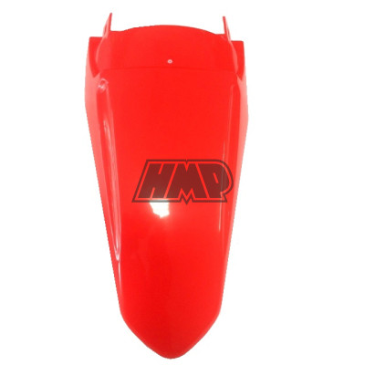 Guarda lamas trás YAMAHA DT 125 R / DTR / tipo YZ ( DT 50 LC LCD LCDE ) vermelho - HP